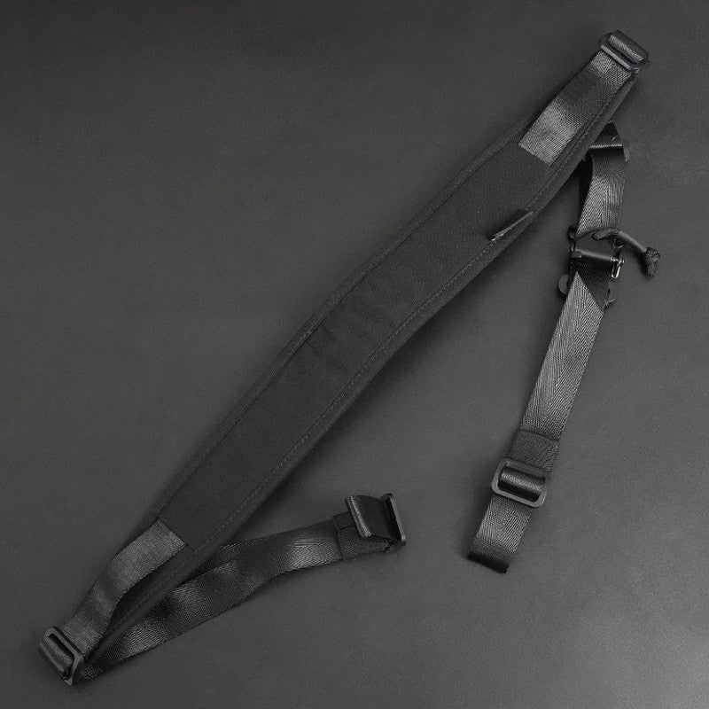 QD Tactical Rifle Sling, 2-Point Adjustable Airgun Strap, Nylon Quick Detach Sling for M4 AK Hunting
