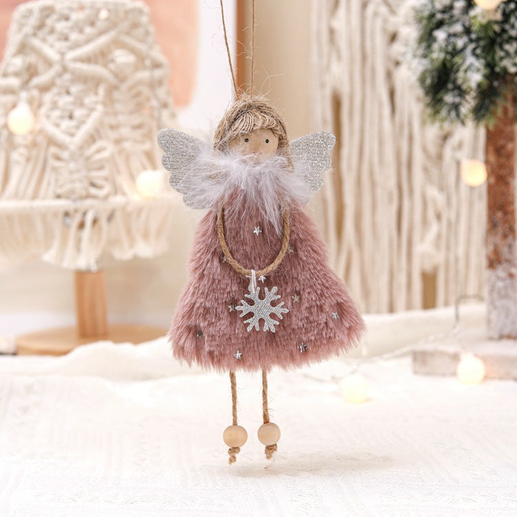 New Stock Creative Handmade Christmas Tree Accessories, Christmas Tree Angel Decoration Ornaments, Hanging Decorations, Christmas Supplies