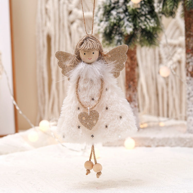New Stock Creative Handmade Christmas Tree Accessories, Christmas Tree Angel Decoration Ornaments, Hanging Decorations, Christmas Supplies