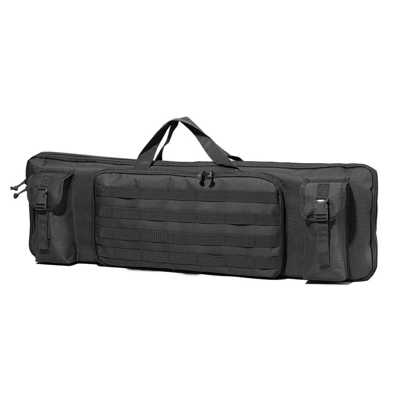 120cm & 90cm Tactical Rifle Bag, Durable Gun Case for Hunting & Shooting – Rifle/Shotgun Backpack with Pistol Holster