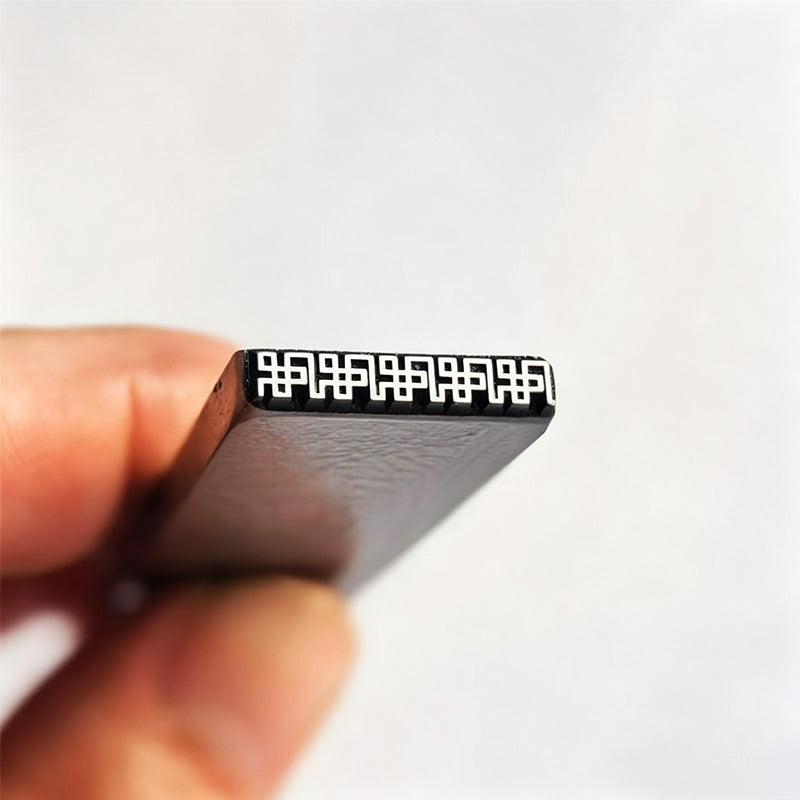 Delicate Lace Edge Metal Stamp | Jewelry Maker’s Hole Punch for Custom Ring & Bracelet Marking | Romantic Floral Texture Tool