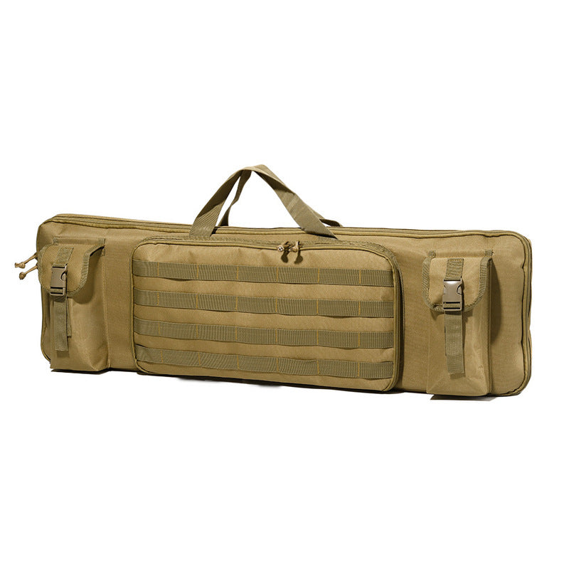 120cm & 90cm Tactical Rifle Bag, Durable Gun Case for Hunting & Shooting – Rifle/Shotgun Backpack with Pistol Holster