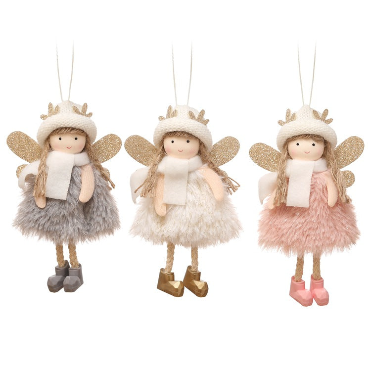 Christmas Angel Decorations, Christmas Tree Ornaments, Hanging Decorative Charms, Holiday Season Accessories