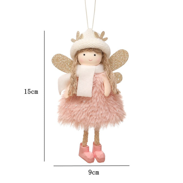 Christmas Angel Decorations, Christmas Tree Ornaments, Hanging Decorative Charms, Holiday Season Accessories