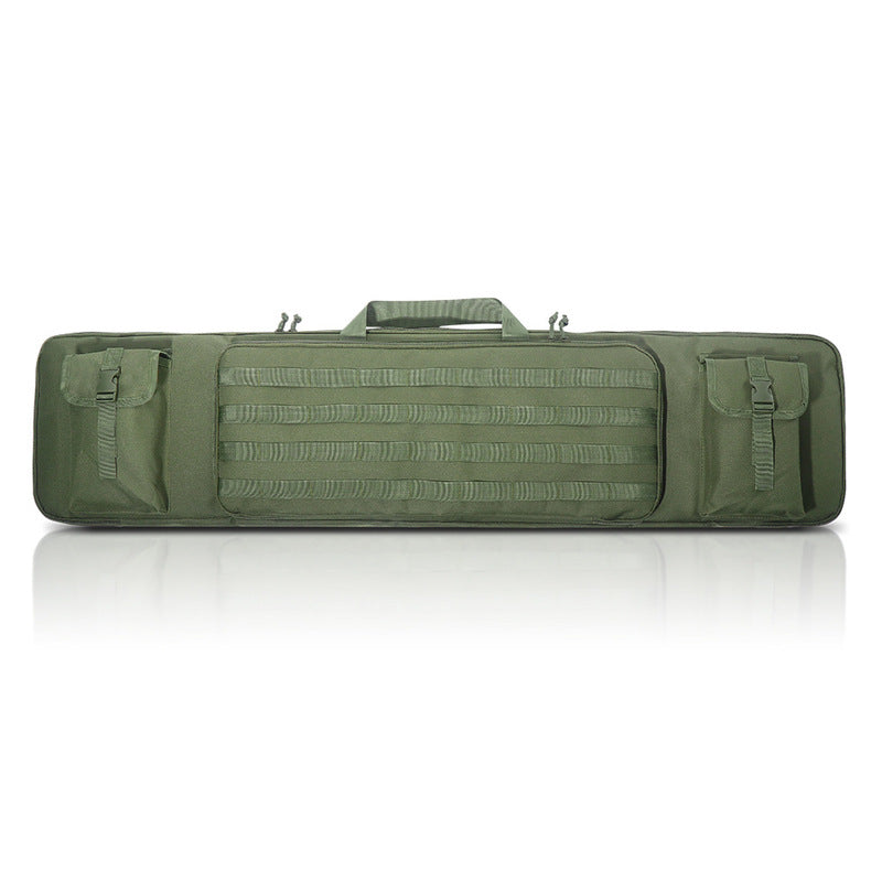 120cm & 90cm Tactical Rifle Bag, Durable Gun Case for Hunting & Shooting – Rifle/Shotgun Backpack with Pistol Holster