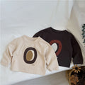 Cartoon printed long sleeved T-shirt