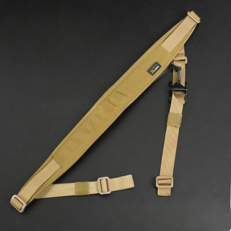 QD Tactical Rifle Sling, 2-Point Adjustable Airgun Strap, Nylon Quick Detach Sling for M4 AK Hunting