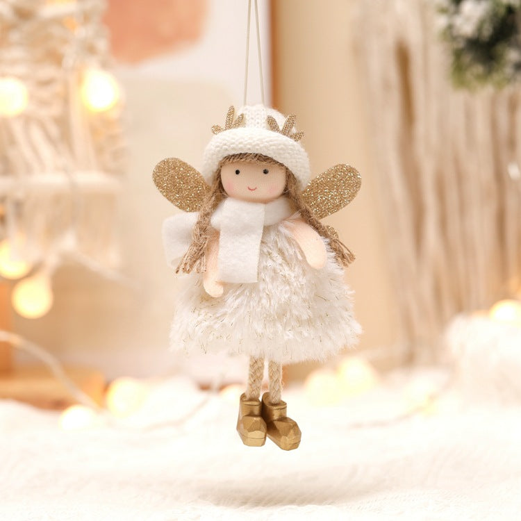 Christmas Angel Decorations, Christmas Tree Ornaments, Hanging Decorative Charms, Holiday Season Accessories