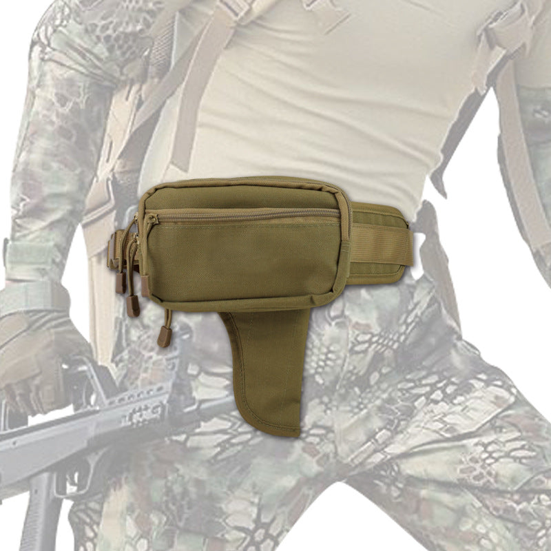 Tactical Gun Holster Waist Pack for Glock & 1911 – EDC Concealed Pistol Belt Pouch for 9mm, Hunting & CS Airsoft Gear