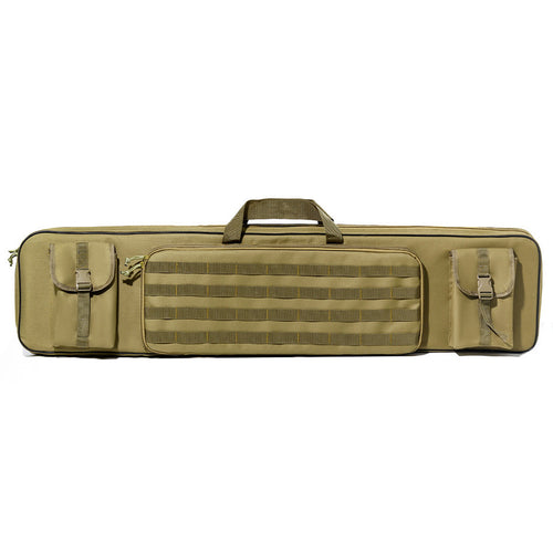 120cm & 90cm Tactical Rifle Bag, Durable Gun Case for Hunting & Shooting – Rifle/Shotgun Backpack with Pistol Holster