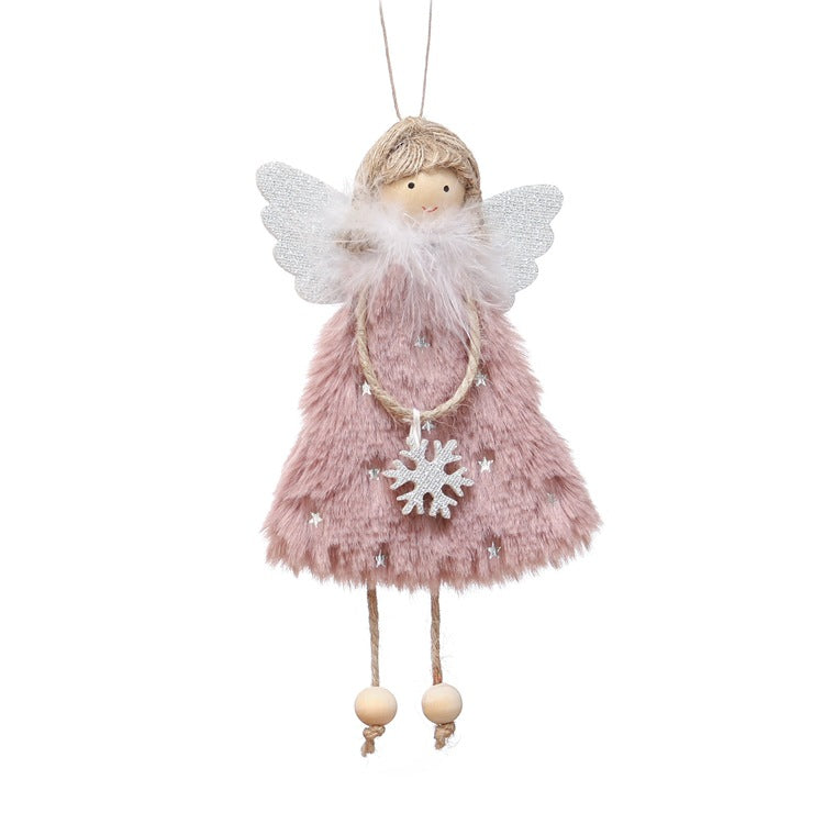 New Stock Creative Handmade Christmas Tree Accessories, Christmas Tree Angel Decoration Ornaments, Hanging Decorations, Christmas Supplies